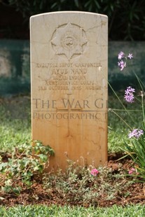 BEIRUT WAR CEMETERY - AYUB NAND, 